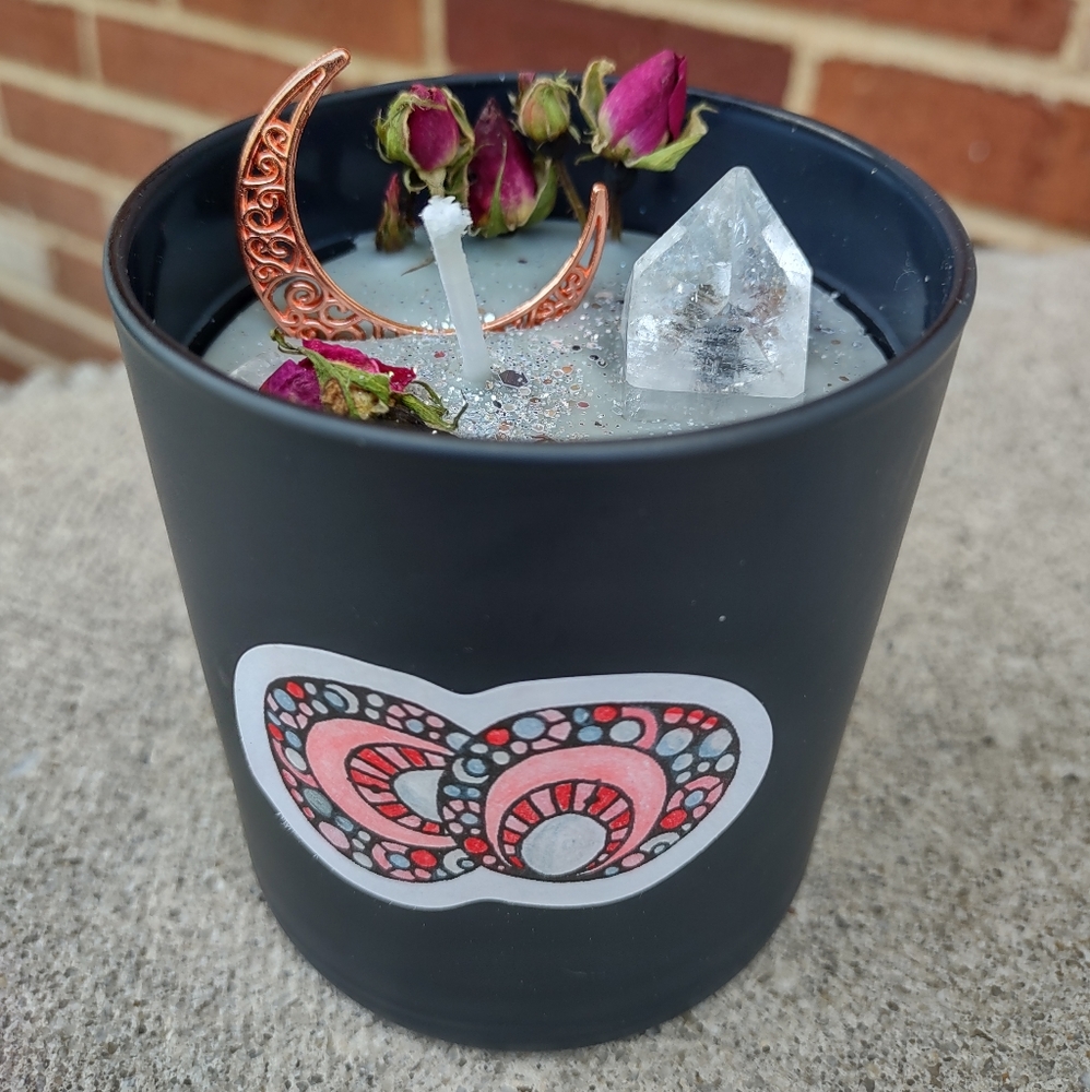 Lunar Love Hand Poured Organic 6oz Candle